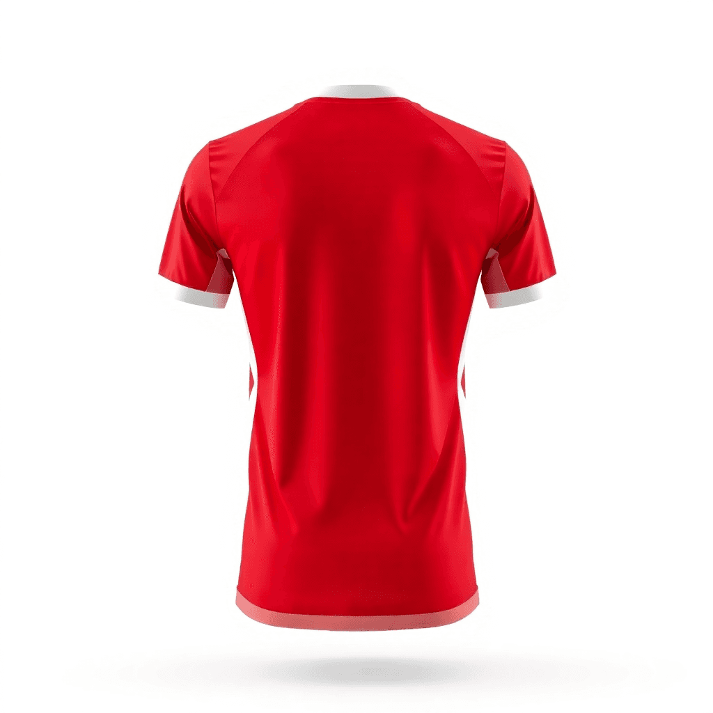 Classic Home Jersey — Red back view