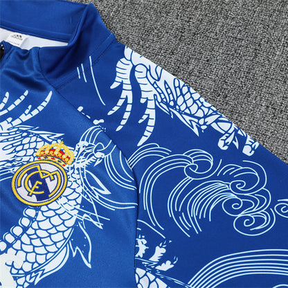 Real Madrid "Azure Serpent" Premium Kids Size Tracksuit