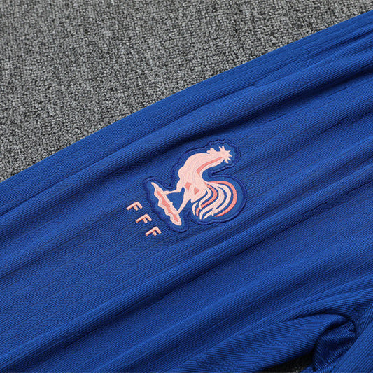 25/26 France Training Pink/Blue Tracksuit