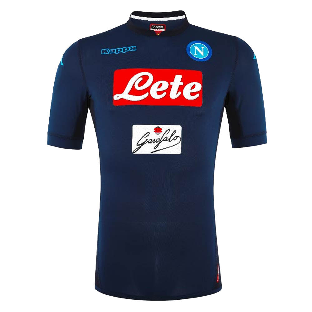 2017-2018 Napoli Kappa Authentic Third Shirt