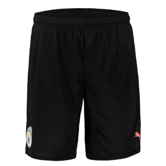 2019-2020 Manchester City Away Football Shorts (Black)