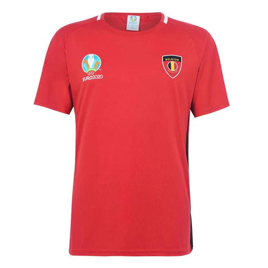 Belgium 2021 Polyester T-Shirt (Red)
