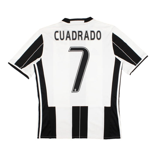 Juventus 2016-17 Home Shirt - Cuadrado 7 ((Mint) XXL)