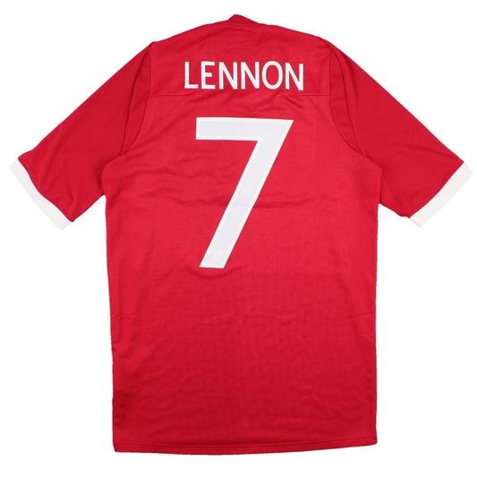 England 2010-11 Away Shirt (South Africa Badge Detail) (S) Lennon #7 (Excellent)
