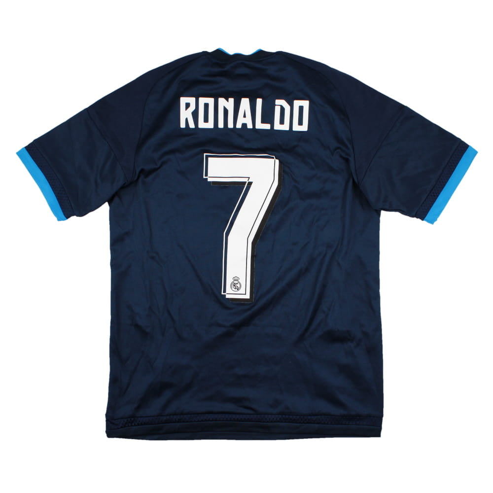 Real Madrid 2015-16 Third Shirt (S) Ronaldo #7 (Excellent)
