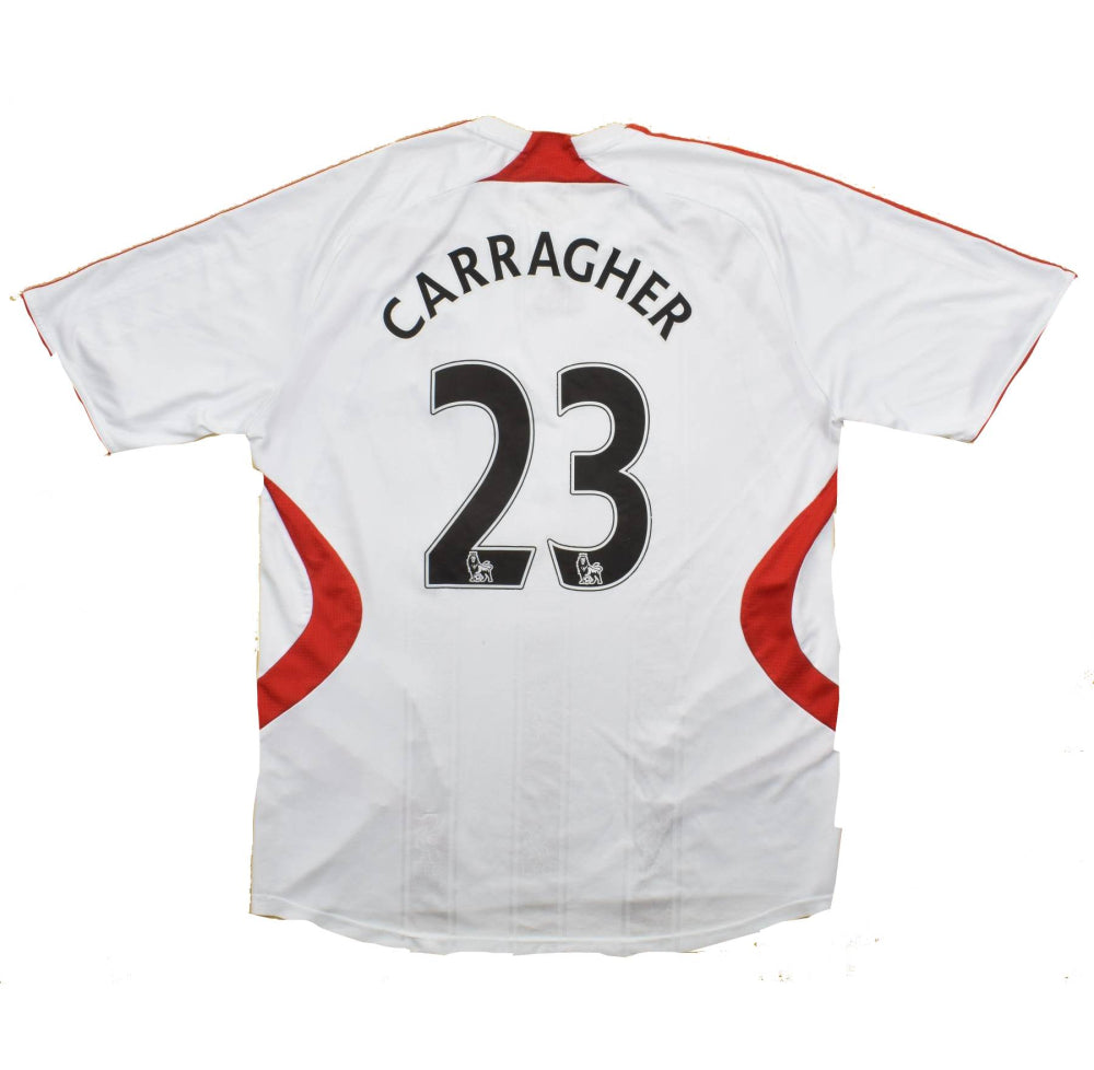 Liverpool 2007-08 Away Shirt (Carragher #23) (M) (Excellent)