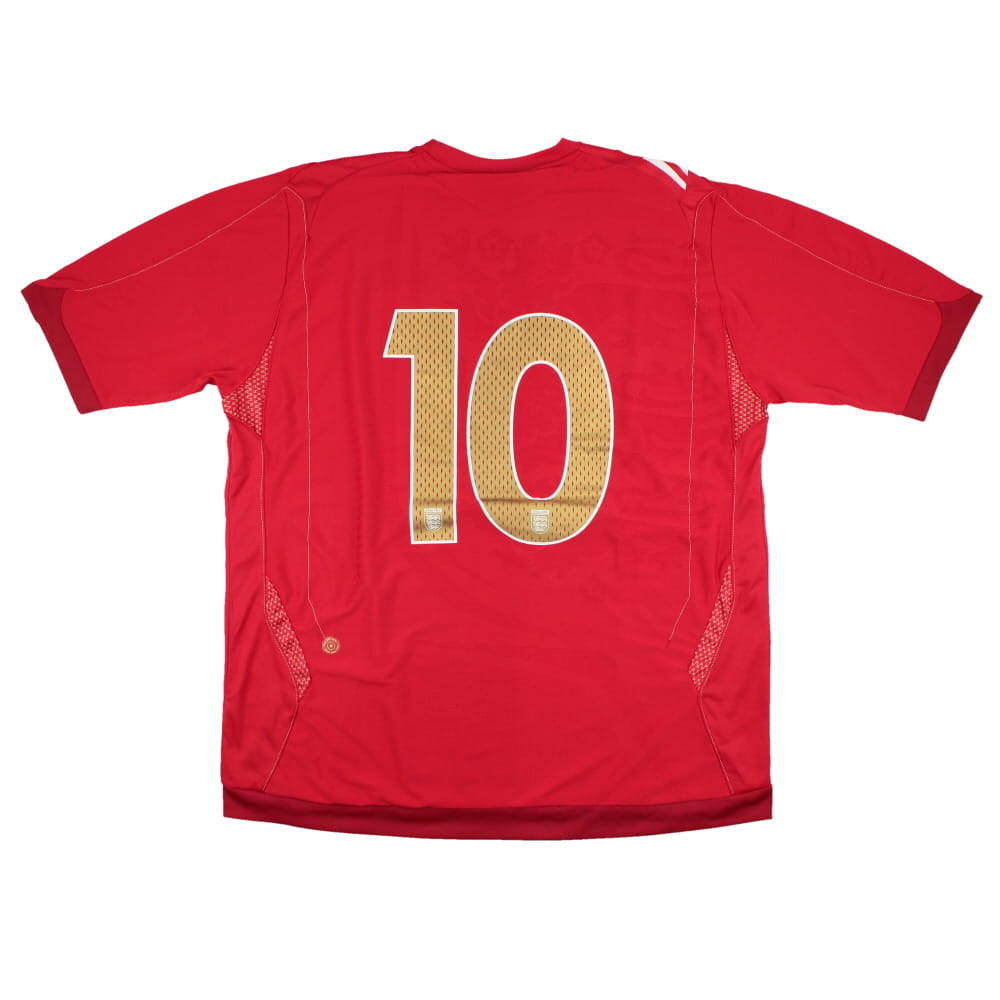 England 2006-08 Away (#10) (XL) (Excellent)