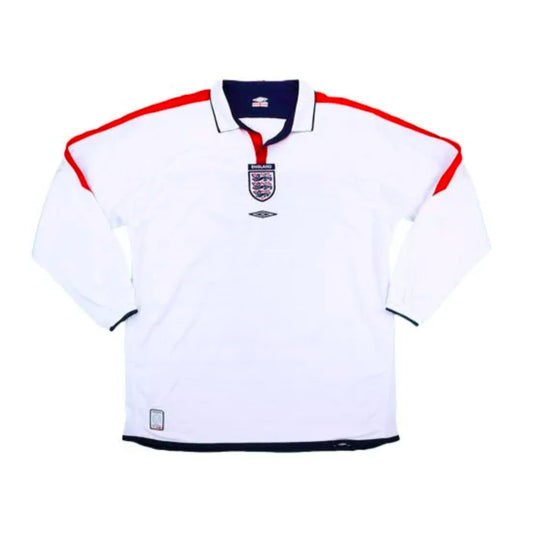England 2003-05 Long Sleeve Home Shirt (XL) (Good)