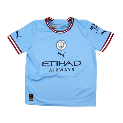 Manchester City 2022-23 Home Shirt (SB 9-10) (Haaland #9) (Excellent)