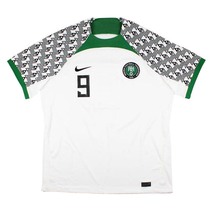 Nigeria 2021-2023 Away Shirt (XL) (Osimhen #9) (Excellent)
