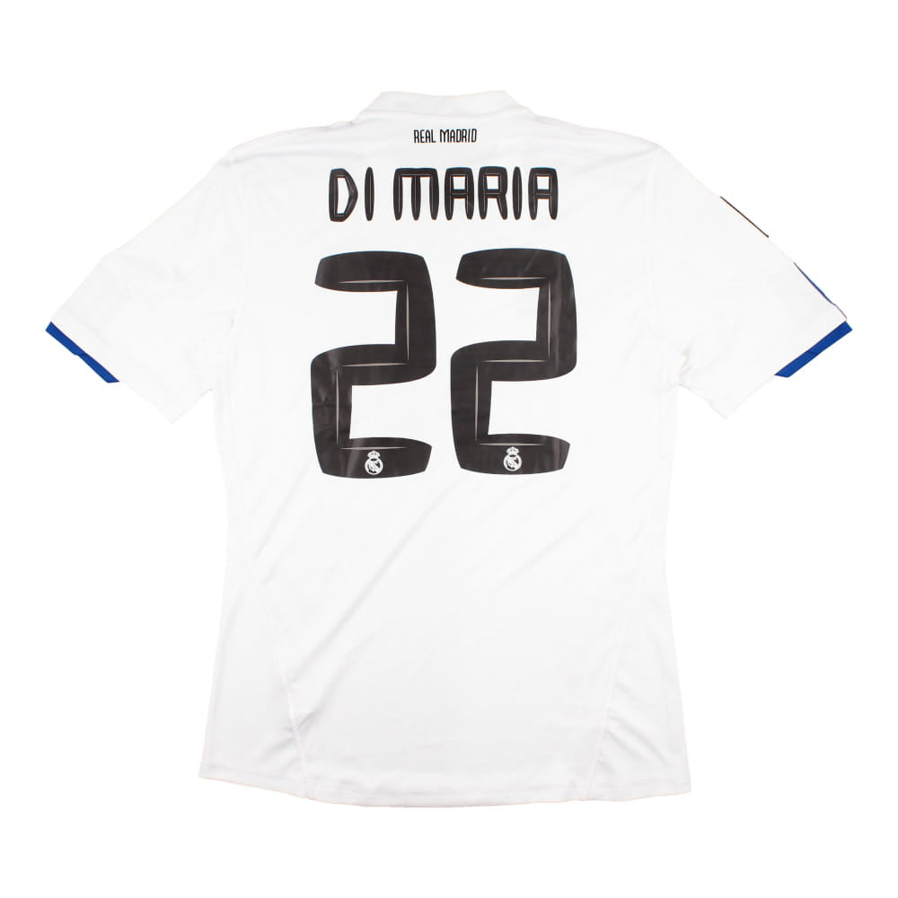 Real Madrid 2010-11 Home Shirt (M) Di Maria #22 (Excellent)