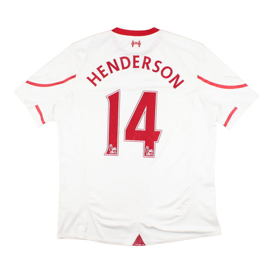 Liverpool 2015-16 Away Shirt (L) Henderson #14 (Fair)