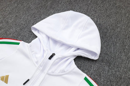 2024 Italy Blue and White Premium Tracksuit