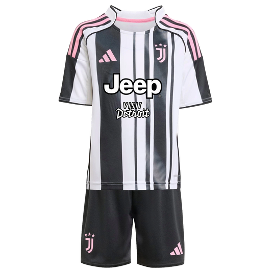 Juventus 2025/26 Home Kids Kit