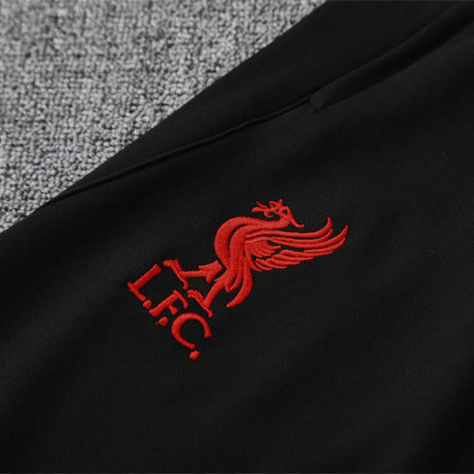 25/26 Liverpool Training Black Kids Size Tracksuit
