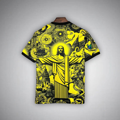 24/25 Brazil "Jesus" Premium Yellow Kit