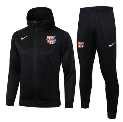 FC Barcelona Black Premium Tracksuit