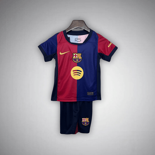 24/25 FC Barcelona Home Kids Size Kit