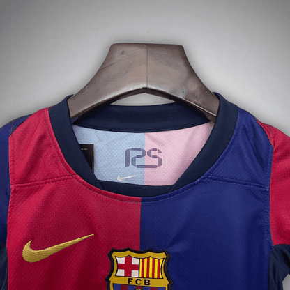24/25 FC Barcelona Home Kids Size Kit