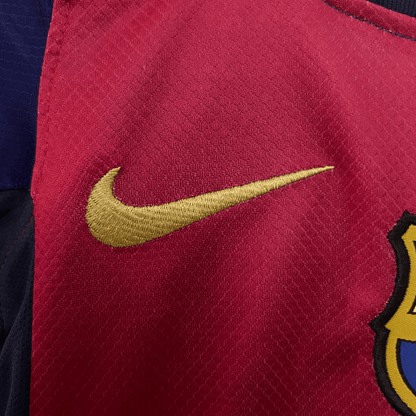 24/25 FC Barcelona Home Kids Size Kit