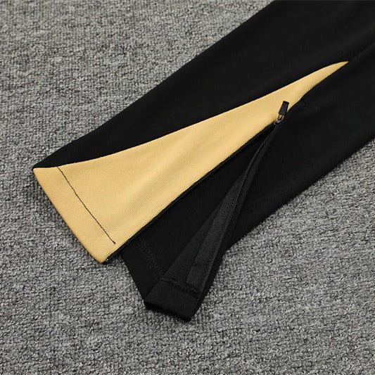 24/25 FC Barcelona Training Kids Size Gold Tracksuit