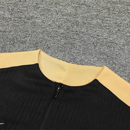 24/25 FC Barcelona Training Kids Size Gold Tracksuit