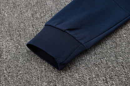 Italy Turquoise and Dark Blue Premium Tracksuit