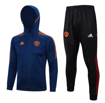 Manchester United Dark Blue Premium Tracksuit