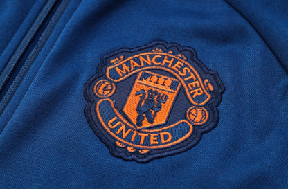 Manchester United Dark Blue Premium Tracksuit
