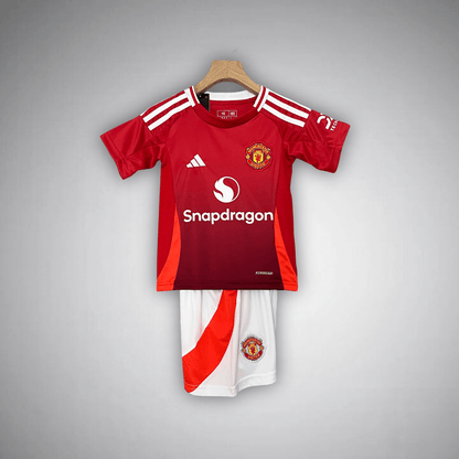 24/25 Manchester United Home Kids Size Kit