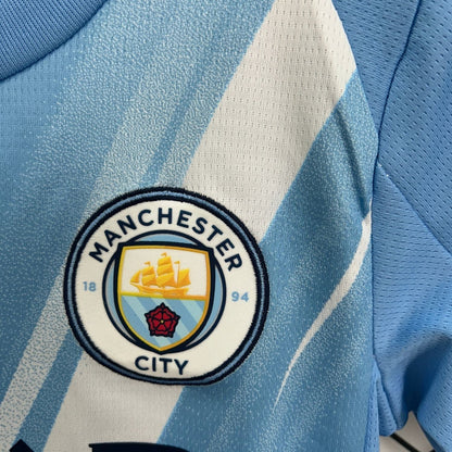 25/26 Manchester City Home Kids Size Kit