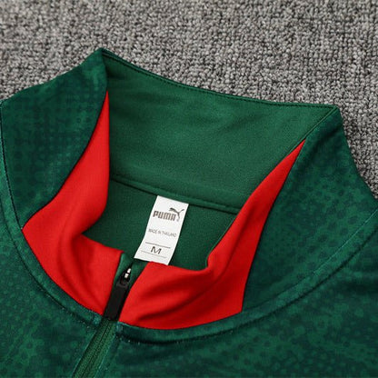 25/26 AC Milan Training Green Tracksuit