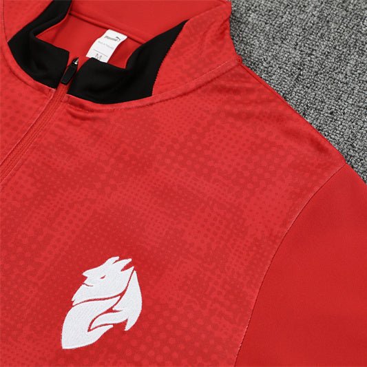 25/26 AC Milan Training Red Tracksuit