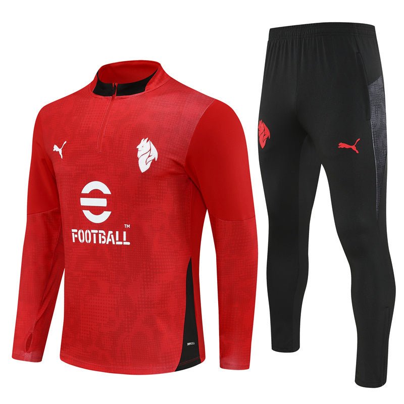 25/26 AC Milan Training Red Tracksuit