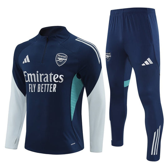 25/26 Arsenal Training Blue Kids Size Tracksuit