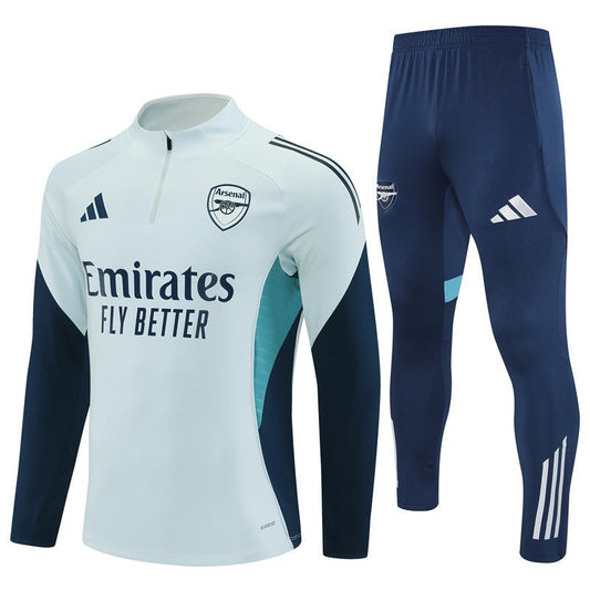 25/26 Arsenal Training White Tracksuit