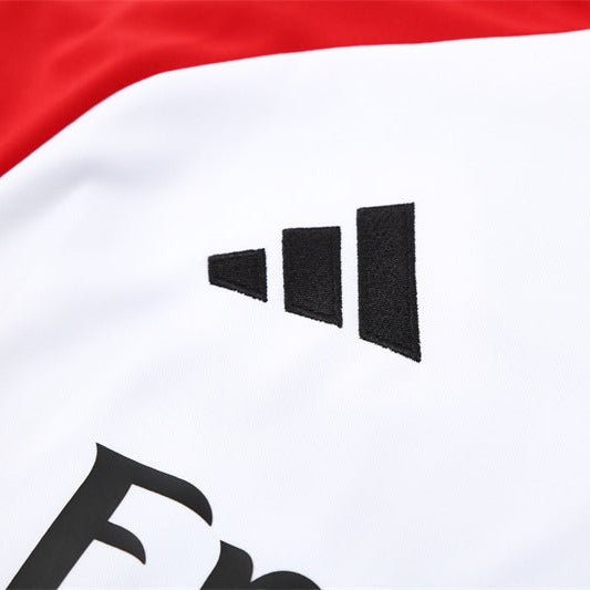 25/26 Arsenal White/Red Tracksuit