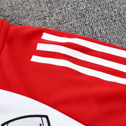 25/26 Arsenal White/Red Kids Size Tracksuit