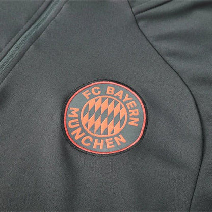 25/26 Bayern München Training Grey Kids Size Tracksuit