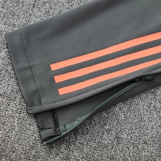 25/26 Bayern München Training Grey Kids Size Tracksuit