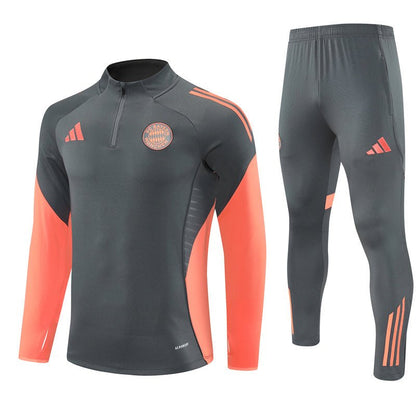 25/26 Bayern München Training Grey Tracksuit