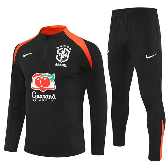 25/26 Brazil Training Black Tracksuit