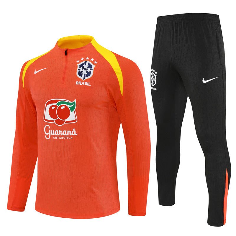 25/26 Brazil Training Orange Tracksuit