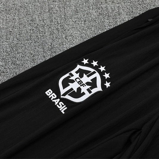 25/26 Brazil Training Yellow Kids Size Tracksuit