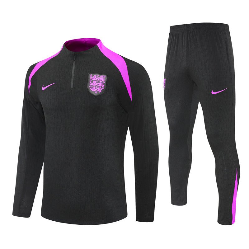 25/26 England Training Black Tracksuit