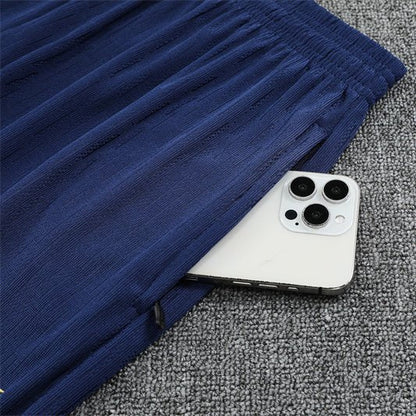 25/26 FC Barcelona Half Zip Training Blue/Purple Tracksuit