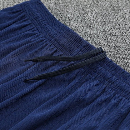 25/26 FC Barcelona Half Zip Training Purple/Blue Tracksuit