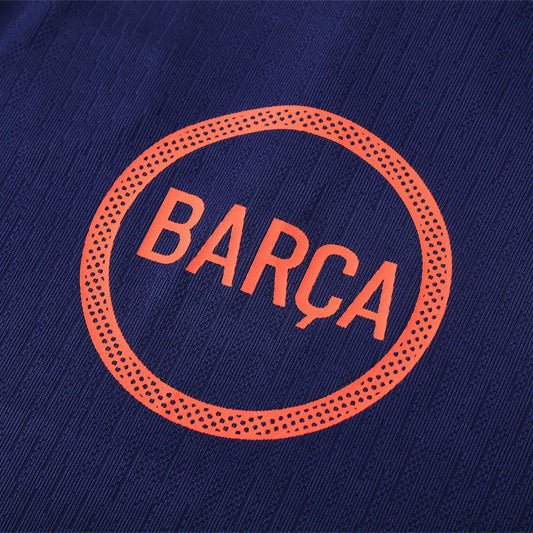 25/26 FC Barcelona Training Blue/Orange Tracksuit