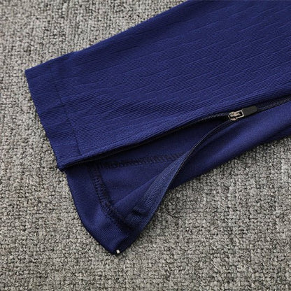 25/26 FC Barcelona Training Blue/Orange Kids Size Tracksuit