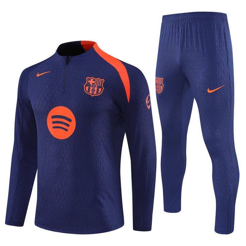 25/26 FC Barcelona Training Blue/Orange Tracksuit